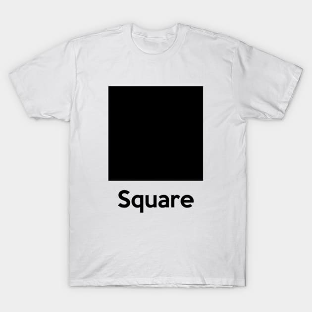 Square Shape T-Shirt by AustralianMate